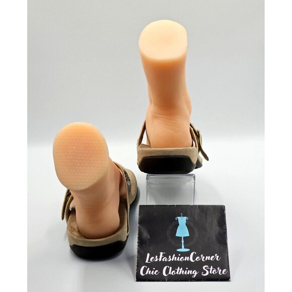 Vionic Women Lana Snake Skin Leather Podiatrist Designed Thong Sandals Sz 9 2496 - Picture 6 of 16